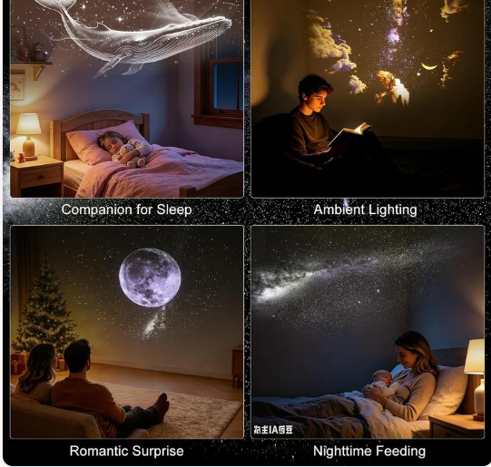Portable Mini USB Starry Sky Projection Lamp
