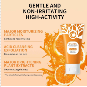 Orange Exfoliating Gel for Face & Body