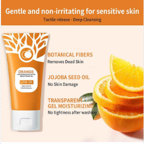 Orange Exfoliating Gel for Face & Body