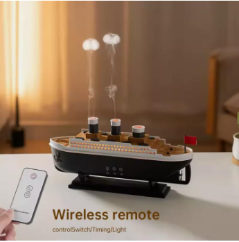 Titanic Steam Ship Design Humidifier Diffuser for Home