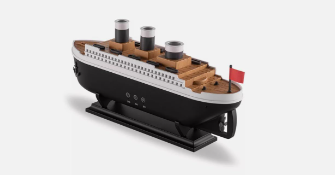 Titanic Steam Ship Design Humidifier Diffuser for Home
