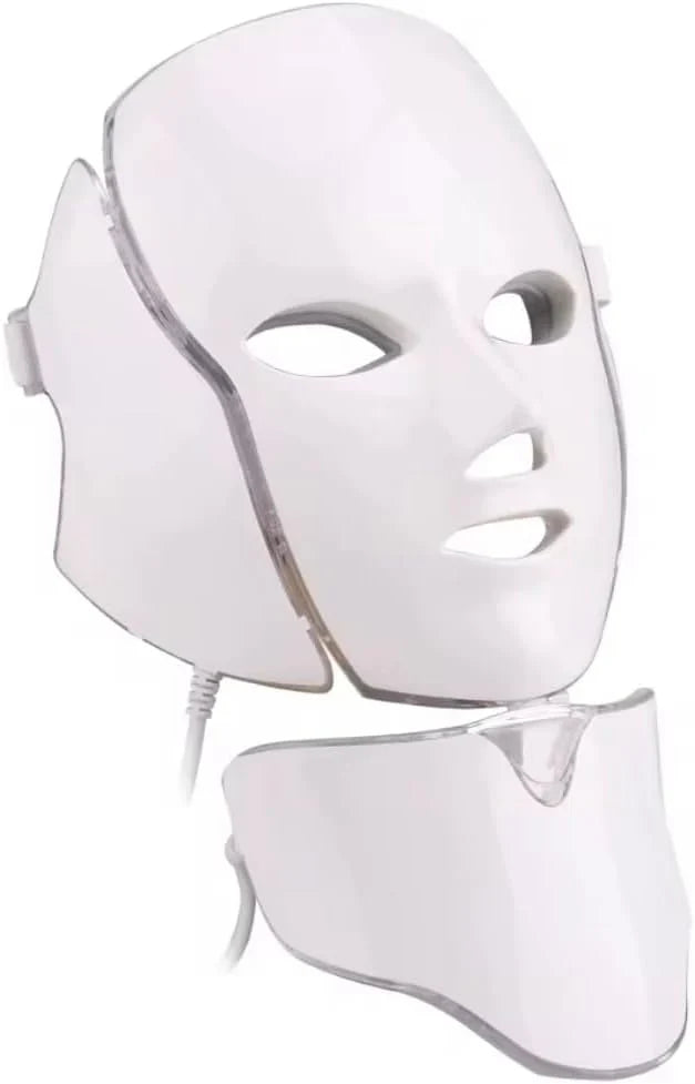 LED Photon Rejuvenation Face & Neck Mask – At-Home Skincare Light Therapy Device